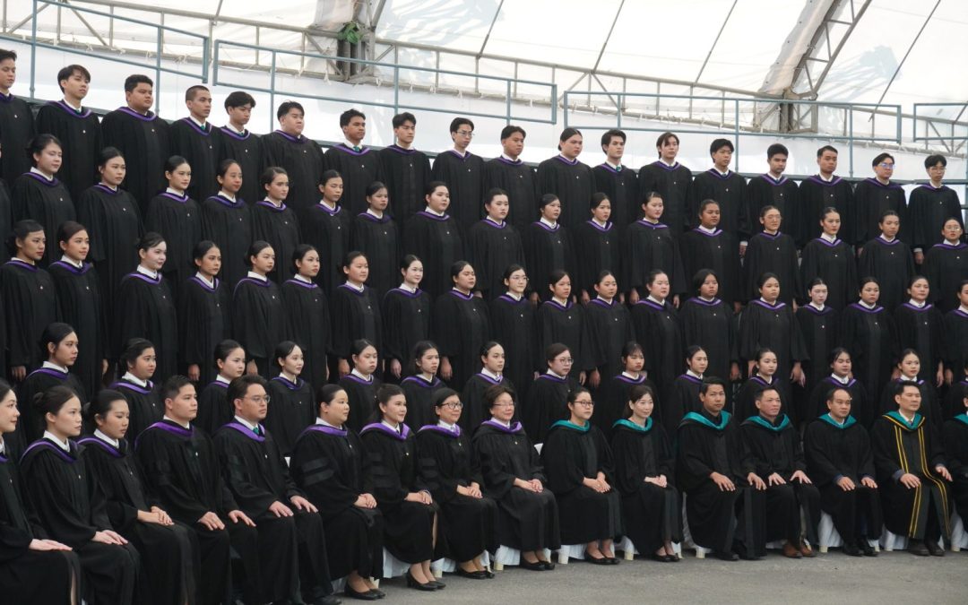 ภาพบรรยากาศพิธีพระราชทานปริญญาบัตร ประจำปีการศึกษา 2566