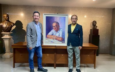 คณะโบราณคดี ขอขอบคุณ ผู้ช่วยศาสตราจารย์ ดร.วิชญ มุกดามณี รองอธิการบดีฝ่ายศิลปวัฒนธรรม และอดีตคณบดีคณะจิตรกรรม ประติมากรรมและภาพพิมพ์ ซึ่งกรุณาวาดภาพสีน้ำมัน “ศาสตราจารย์ หม่อมเจ้าสุภัทรดิศ ดิศกุล” และมอบให้แก่คณะโบราณคดี เนื่องในโอกาสครบรอบ 70 ปี